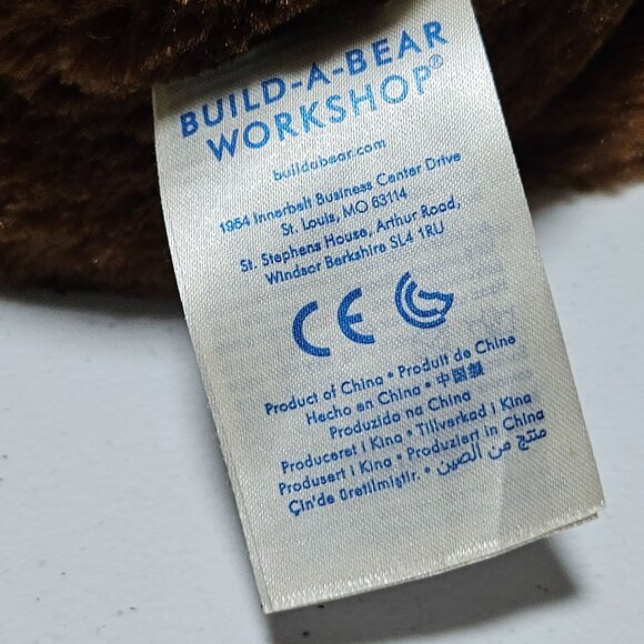 Build a Bear Monkey 18 inch Plush Chimpanzee Brown Stuffed Animal Toy BAB - Picture 5 of 8